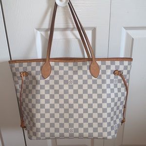 Louis Vuitton Neverfull MM Damier Azur
